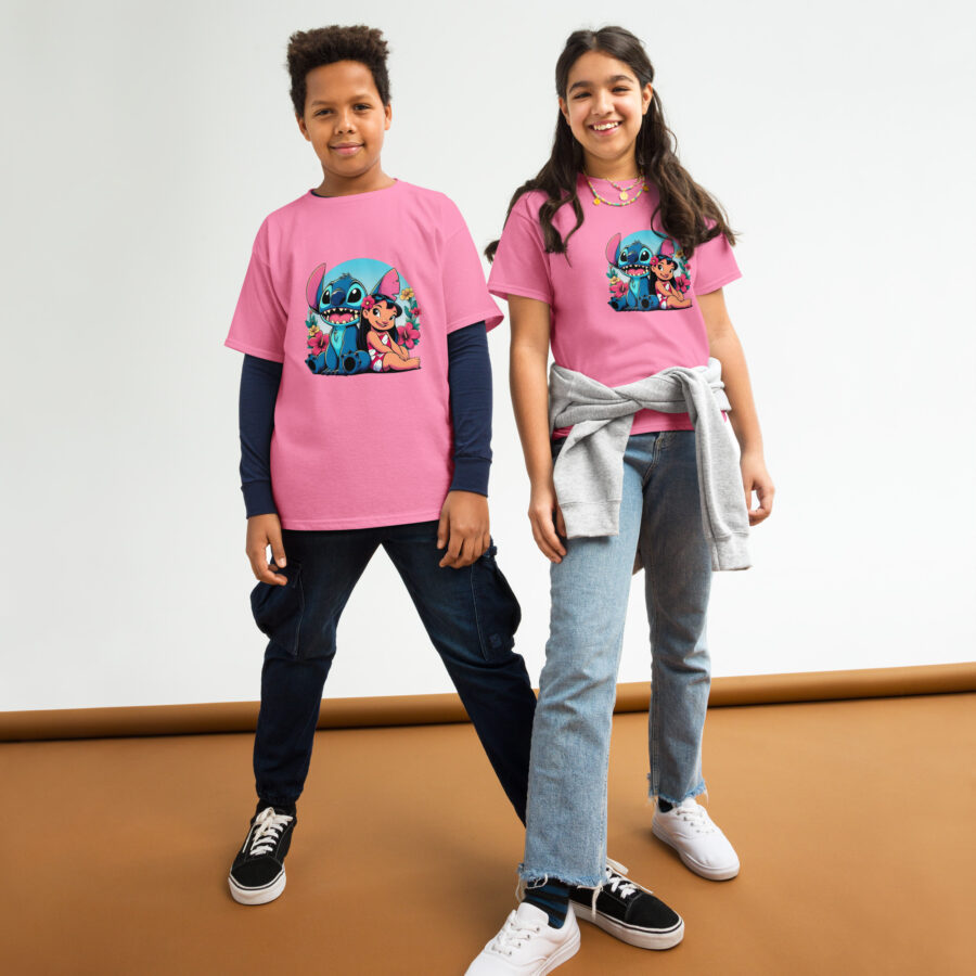 youth classic tee azalea front hawaii stitch y lilo